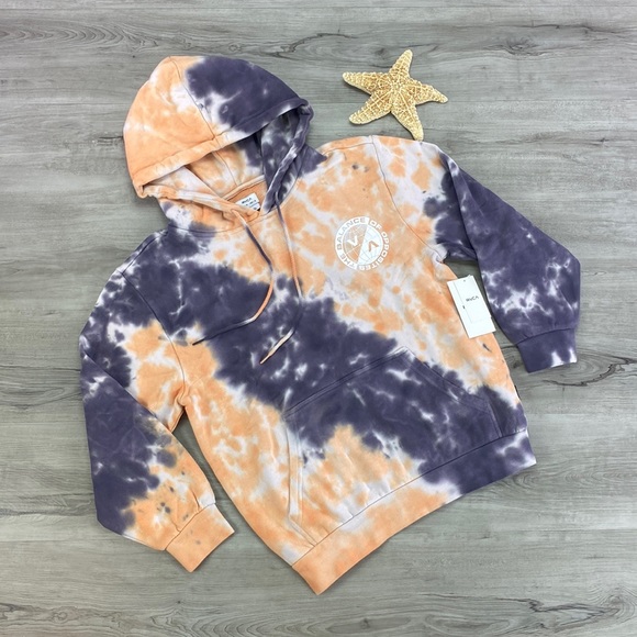 🔆RVCA🔆 VA WORLD WIDE HOODIE SWEATSHIRT - Picture 2 of 13